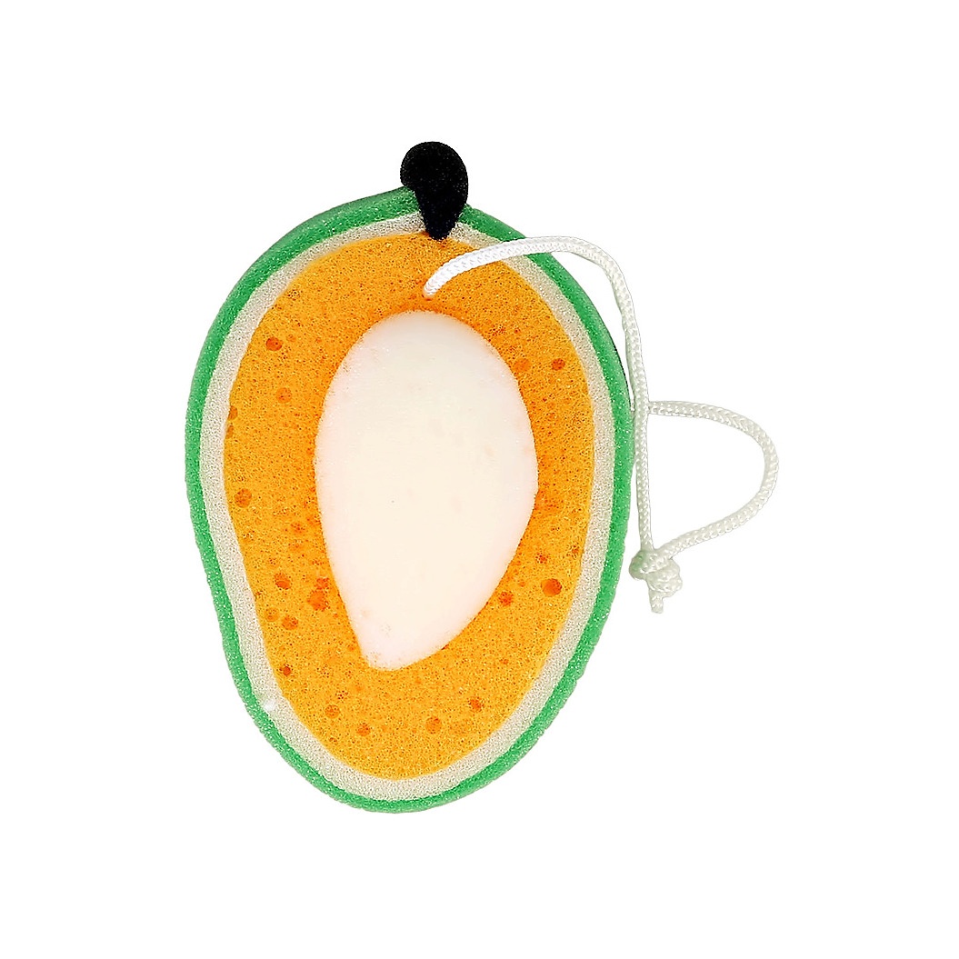 Губка для тела со шнурком mango