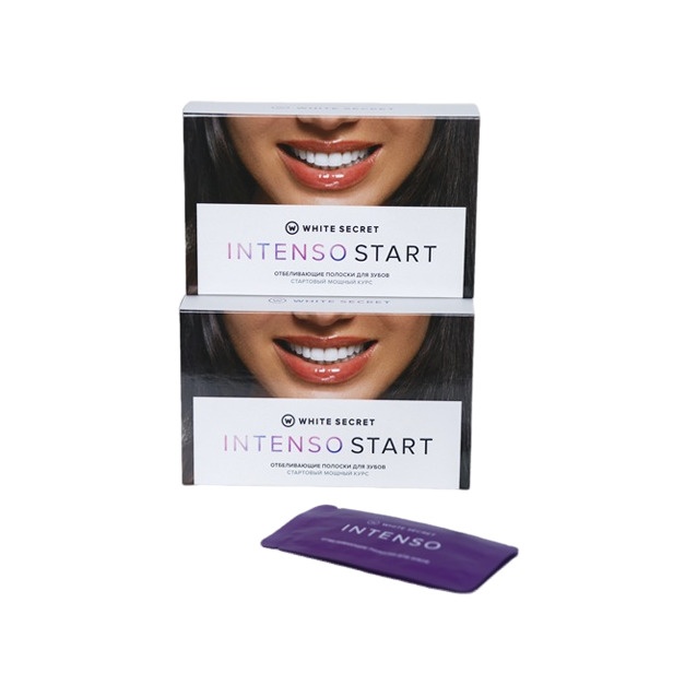 Полоски для зубов отбеливающие Intenso Start 