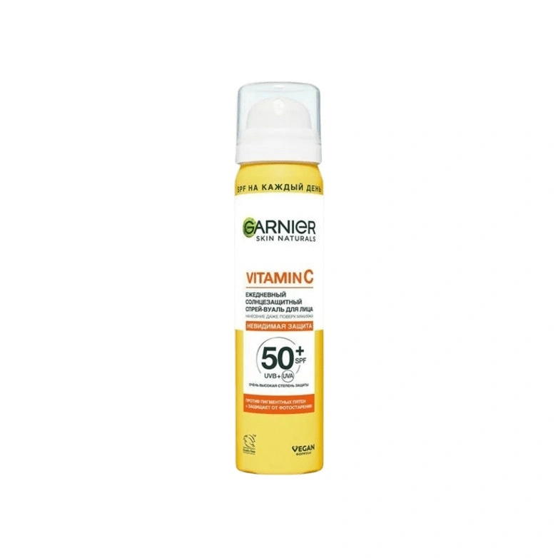 Спрей-вуаль солнцезащитный для лица SPF 50+